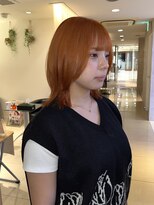 フェイス 大船(FACE)&nbsp;レイヤーボブ/オレンジカラー【大船駅】太良坊航