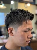 フェード×ショート　アイビースタイル