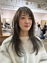 アネーロバイエーケー(ANHELO by AK)&nbsp;ハッシュレイヤー×オリーブカラー