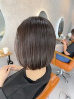 スタイルジャパン 新都心店(style JAPAN)&nbsp;【髪質改善】 透明感イルミナカラー×髪質改善　ダークブルー
