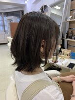 クラン 六甲道(Chlan)&nbsp;レイヤースタイル×ブリーチなしセピアグレージュ