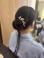 マイノリティー 石橋店(Minority)&nbsp;個性派カチモリヘア　お呼ばれヘアセット