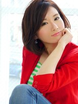 ヘア ジュレ ドゥ(hair jurer deux)&nbsp;【jurer☆松田】 大人可愛いミディアムボブ