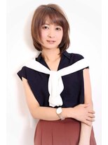 モダンクラフト 長町南店(modern craft)&nbsp;大人かわいい透明感◎ナチュラルひし形ミディアム