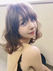 デジタルパーマでとろみ感MAXミディアム♪藤沢1