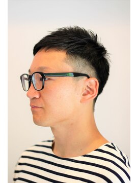 ノイセル(Noisyle) クラウドマッシュワイルドツーブロック刈り上げ無造作ショート