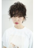 スウィングショート×低温デジタルパーマ neolive caff