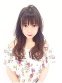 shiwuミディアム小顔パーマ