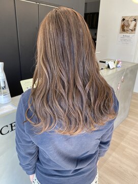 チェレ ロッソ 金剛店(Chere rosso) オレンジブラウン×ハイライト×イルミナカラー