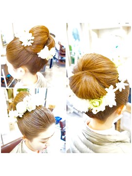 ヘアーサロン ポラリス(POLARIS) 着物アップ　和装