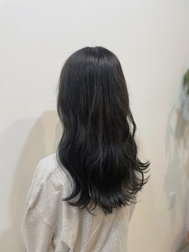 アドラーブル 長岡リップス旭岡店(adorable) 艶感アッシュグレー♪透明感あるダメージレスカラー20代30代40代