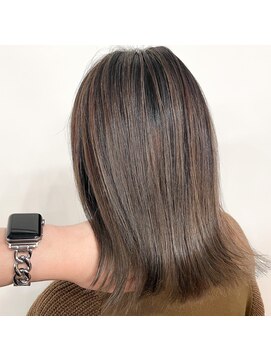 オル(Olu) 【MASAYA】根元が伸びても気にならないバレイヤージュカラー
