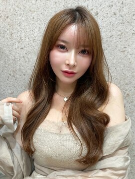 ルームバイシー 新宿(Loom. by Sea) くびれヘア/ワンホンヘア/似合わせカット/ベージュカラー