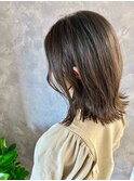 桜木町 白髪染め くびれ ミディアム