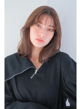 ガリカ 博多(Gallica) 【長まなみ】大人かわいいくびれセミロング/モテ髪小顔レイヤー