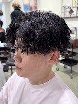 オーシャントーキョー ウエスト 心斎橋(OCEAN TOKYO WEST) 波巻きパーマメンズツイストスパイラルパーマツーブロック