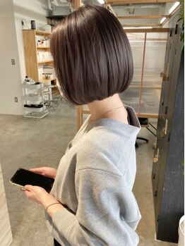 ユニカ(UNIKA)の写真/【北長瀬/ショート/ボブ/レイヤーカット】髪が伸びた1ヶ月後に差が出る。先を考えた提案でもちの良さも◎