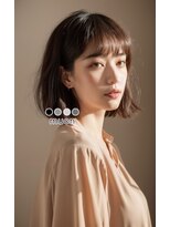 ムオン(muon)&nbsp;無造作ミディアムボブ