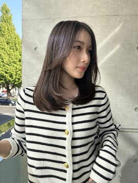 リバレッジ 広尾(Leverage) フェイスレイヤーカット 30代40代50代【広尾/恵比寿】担当 濱口