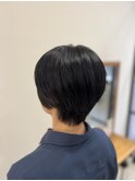 襟元スッキリショート