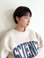 黒髪ショート/耳掛けショート/可愛いショート/絶壁解消/下村直也