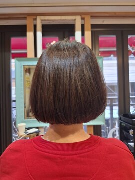 ガレージヘア(GARAGE HAIR) ミニボブ/30代/40代/50代