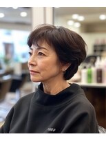 ラクレール 五香&nbsp;大人ショート50代【松戸#五香#白髪染め#カラー専門店】