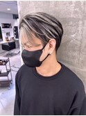 波巻きツイストスパイラルパーマ/フェザーパーマ/眉毛/メンズ