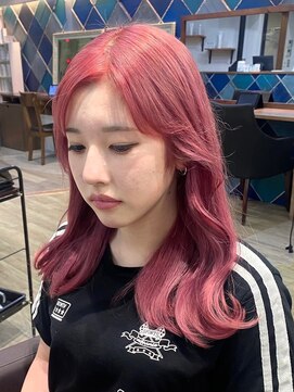 ロア 福岡天神本店(LORE) ダブルカラーベージュカラーケアブリーチカラーハイトーンカラー