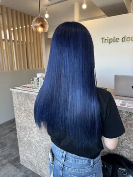 ネイビーブルーカラー