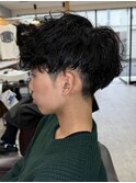 #ニュアンスパーマ#スペインカール#スパイキーショート#船橋駅