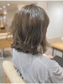 本八幡×ミディアムボブ×小顔カット×オーガニックカラー