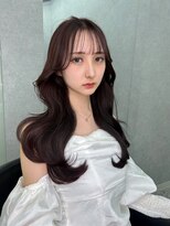 ボタン ハカタ(VOTAN hakata)&nbsp;韓国ヘア福岡/顔周りカット/ベージュカラー