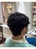 【MEN'S HAIR】ミニウルフ×クセ活かし
