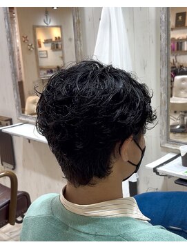 ティアラ 桜木町(TIARA) 【MEN'S HAIR】ミニウルフ×クセ活かし