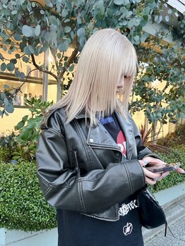 ニコア 千葉(nicoa)の写真/【あなただけの色で魅せる】ケアブリーチで創るダメージレスなデザインカラーを提案します◎[千葉]