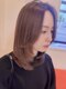 ヘアーメイク フェヌア(Hair Make fenua)の写真/脱白髪染め！大人女子必見の明るく染まる艶カラーが大好評♪髪のダメージを最小限に抑えながらカバー◎