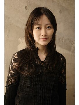 ラグゼ(Luxe) オリーブベージュ/韓国/顔周りレイヤー/グレージュ/地毛風カラー