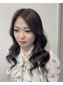 韓国風レイヤー/ダークグレージュ