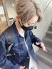 ケアブリーチ×カラー+カット+トリートメント￥18000