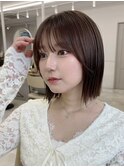 スッキリボブは夏に大人気！/横浜ボブ/ぱつっとボブ