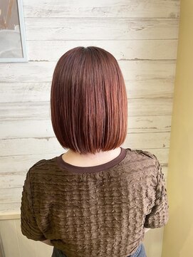 エム インターナショナル 白岡 キュート(EMU international CUTE) 大人可愛い艶髪ボブ