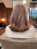 コース(CORS)&nbsp;【CORS高崎】コーラルピンクミルクティーベージュ　ダブルカラー