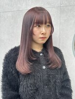 ソート(sot) レイヤーカット/ピンクカラー［横浜/横浜駅］