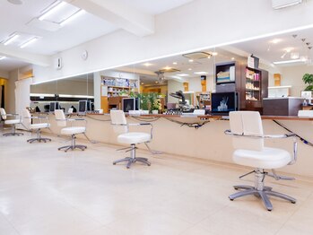 ビーワンヘアー 藤井寺 土師ノ里(B1hair)の写真/8割以上が女性スタッフで、女性のお客様も安心して続けて通えるサロンです。