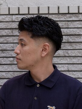 ザバーバー 渋谷(THE BARBER) Middle Skin Fade×Perm