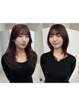 《トレンド×小顔見せ》が叶う顔周りカットが人気の天神美容室♪トレンドの韓国風ヘア/レイヤーもおまかせ