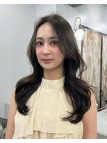 アメリ 新宿(Ameri) 透け感オリーブベージュ