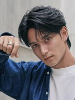 フィフス 原宿(fifth) 原宿ゆるめツイストスパイラルパーマメンズカットセンターパート