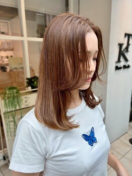 ヘアーモード ケーティー 京橋店(Hair Mode KT)の写真/【京橋】360°可愛く見える“似合わせ技術”が人気♪印象を変える顔周りカットはKTにお任せ![小顔魅せも◎]